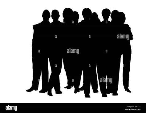 people crowd vector Stock Photo - Alamy