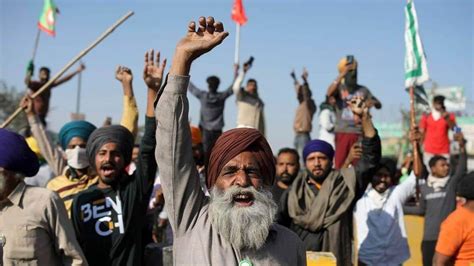 Farmers protest in Haryana against sedition case amid high alert