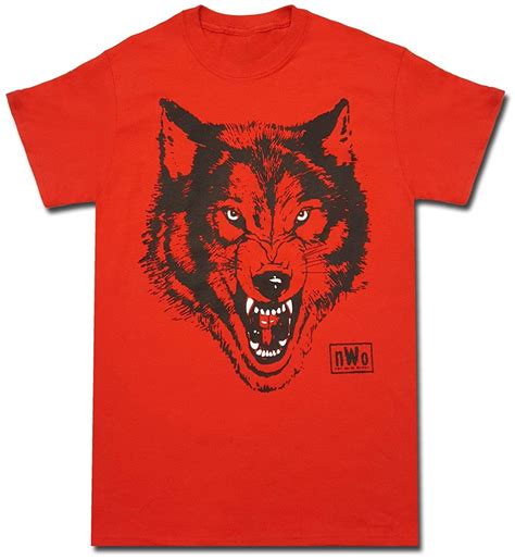 NWO New World Order Wolfpac Logo Adult Red T-Shirt - Walmart.com