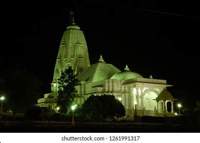 Night View Birla Mandir Temple Jaipur Stock Photo 1261991317 | Shutterstock