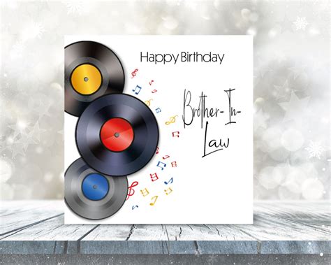 Birthday Card For Musical Artist or Fan / Birthday Card For | Etsy