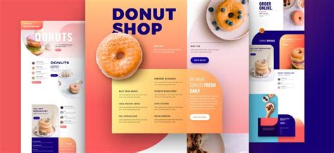 Get a FREE Donut Shop Layout Pack for Divi