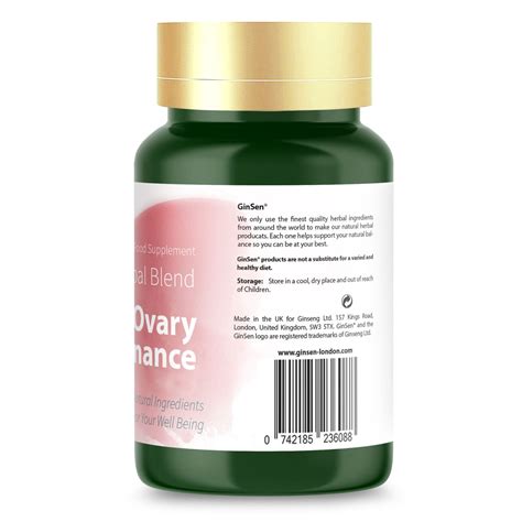 Ovary Maintenance By GinSen | Supplements for Ovarian Health