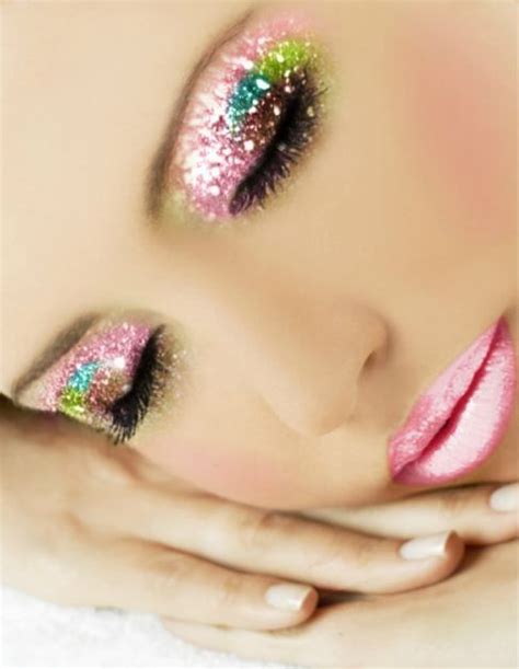 Pink Glitter Makeup Pictures, Photos, and Images for Facebook, Tumblr, Pinterest, and Twitter