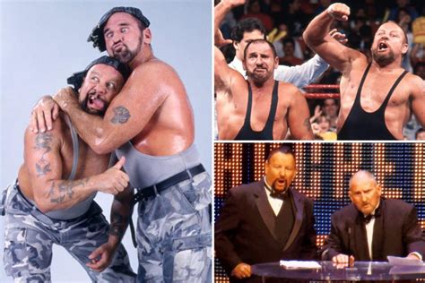 WWE icons The Bushwhackers reunite after 20 years for wrestling return despite combined age of ...