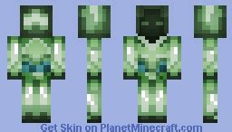 Mythril Armor (Terraria) Minecraft Skin