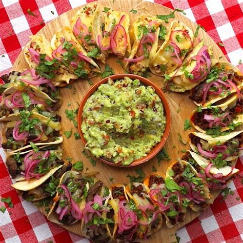 The Ultimate Mini-Taco Platter | Taco platter, Mini taco appetizer, Mini tacos