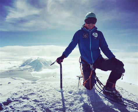 Lucy RB — Summit of Mt Denali, 5pm Tuesday 20th June. Epic...