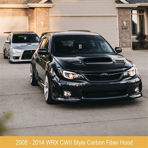 2008 - 2010 Subaru WRX / STI CWII Style Carbon Fiber Hood - Seibon | 2010 subaru wrx, Subaru wrx ...