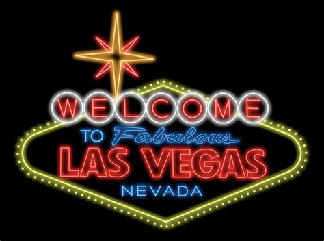 Welcome To Las Vegas Sign Digital Drawing Night Digital Art by Ricky Barnard - Pixels