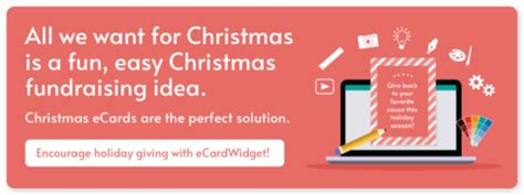 25+ Festive Christmas Fundraising Ideas to Encourage Giving - eCardWidget