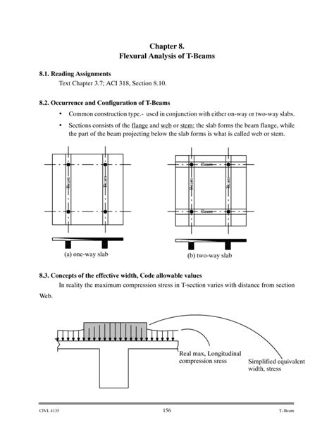 T-Beam Design