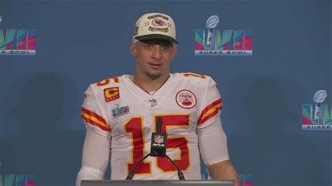 Super Bowl Post Game Interview: KC Chiefs, MVP Patrick Mahomes speaks ...