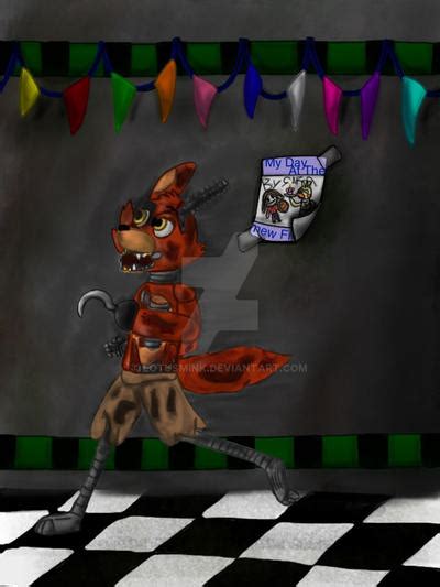 Foxy running by lotusmink on DeviantArt