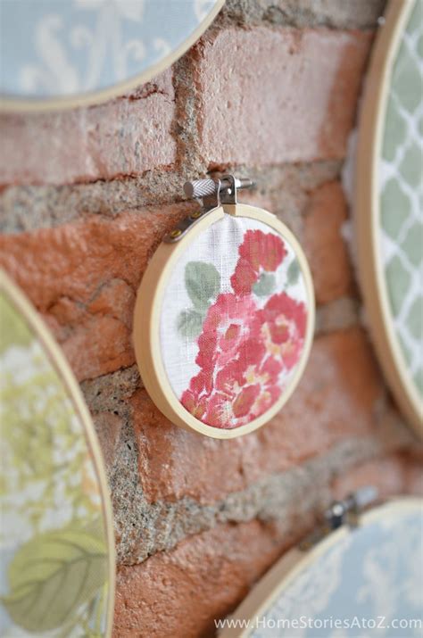 DIY Embroidery Hoop Wall Art - Home Stories A to Z