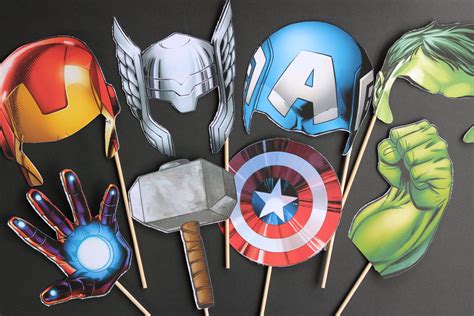 Perfect for Avengers Themed Birthday party. For the adults and kids! Have a blast using ...