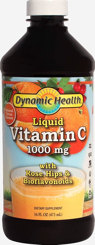 Dynamic Health Liquid Vitamin C 1000 mg 16 Liquid | Puritan's Pride