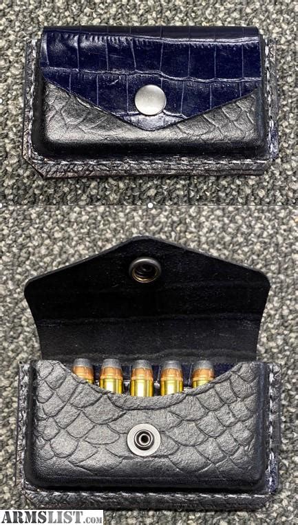 ARMSLIST - For Sale: Leather Ammo Belt Pouch