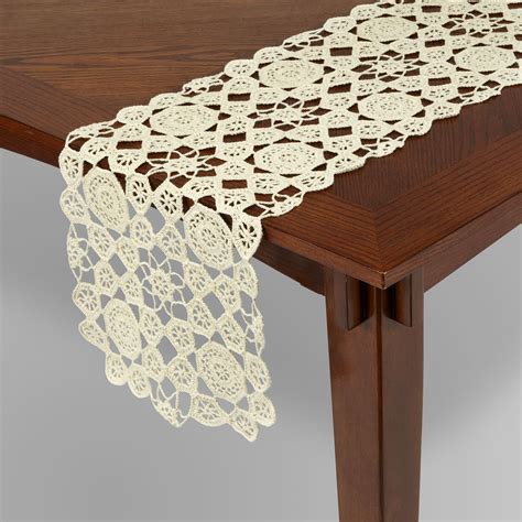 Essential Home Crochet Table Runner - Home - Dining & Entertaining - Table Linens - Table Runners