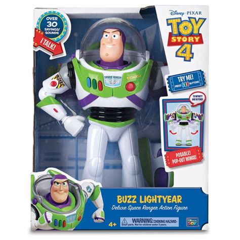 Buzz Lightyear Deluxe Space Ranger Action Figure - Toy Story