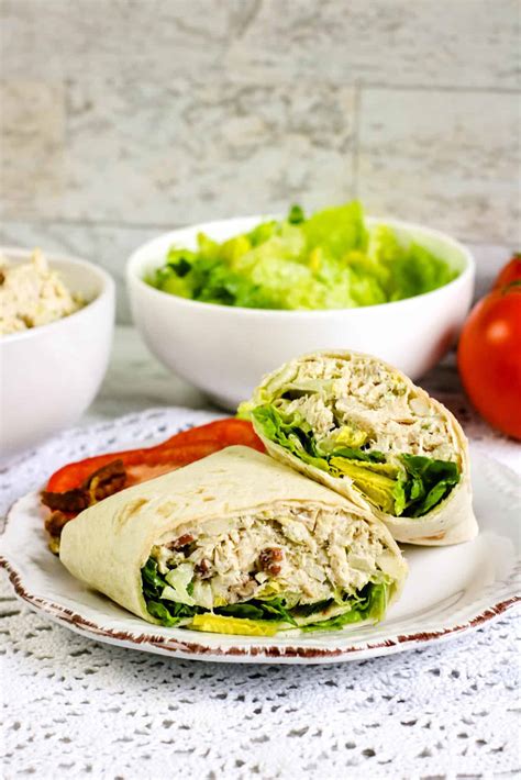 The easiest chicken salad wraps (with gluten free option!) - Hispana Global