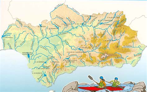 Science Tercero: Rios y Embalses de Andalucía