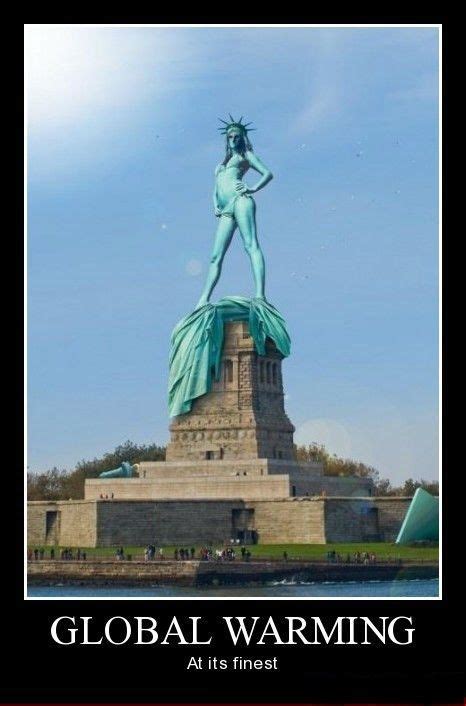 Funny Statues, Funny Images, Funny Pictures, Hot Weather Humor, Effects Of Global Warming, Theme ...