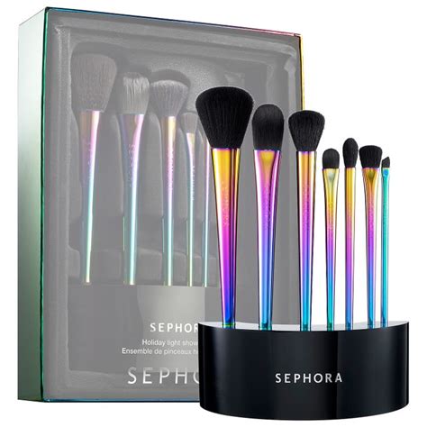 Holiday Light Show Brush Set - SEPHORA COLLECTION | Sephora $68 | Sephora makeup brushes, Makeup ...