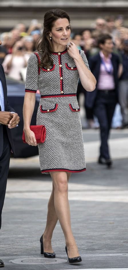 Kate Middleton Wearing a Gucci Dress to the Victoria & Albert Museum - Coveteur