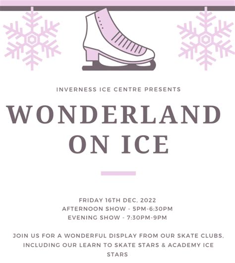 Christmas Wonderland on Ice at Inverness Ice Centre event tickets from TicketSource