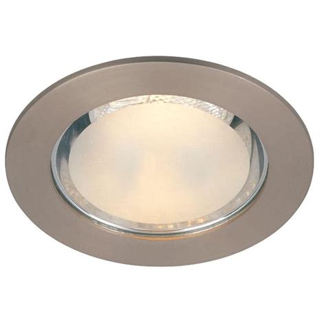 Commercial Electric 4 in. Brushed Nickel Shower Recessed Lighting Trim Ring CER432G2BN - The ...