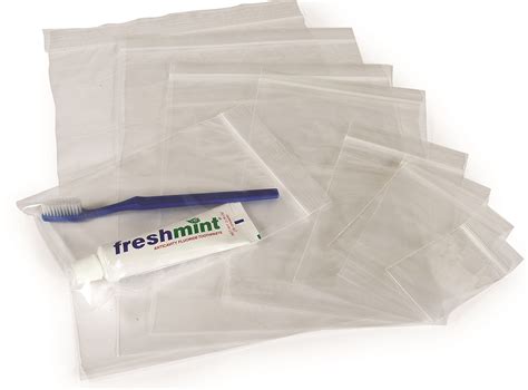 Bulk Resealable Plastic Bags - 6" x 9"