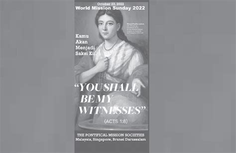 ‘You shall be my witnesses’