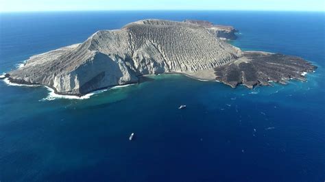 Archipelago Revillagigedo - San Benedicto Island with Bárcena volcano and its lava delta - one ...