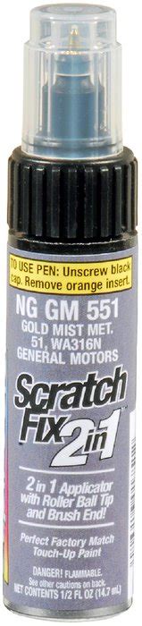 Dupli-Color Scratch Fix 2-in-1, Gold Mist Metallic, 0.5 oz. | 302940 ...