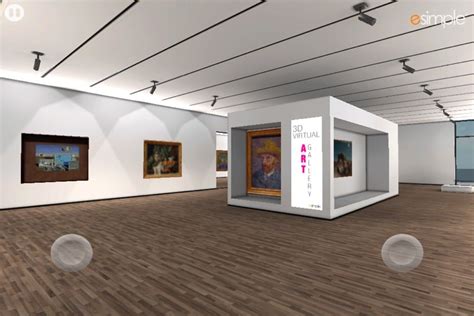 3D Virtual Art Gallery by Esimple