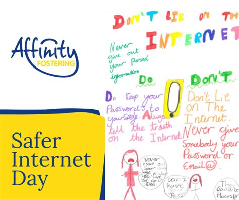 Safer Internet Day Posters - Affinity Fostering Agency - Affinity Fostering