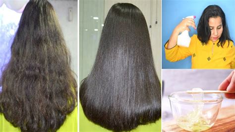 Try This 2 min. Home Remedy To Treat DRY FRIZZY HAIR Naturally | Get Shiny Soft Smooth Hair ...