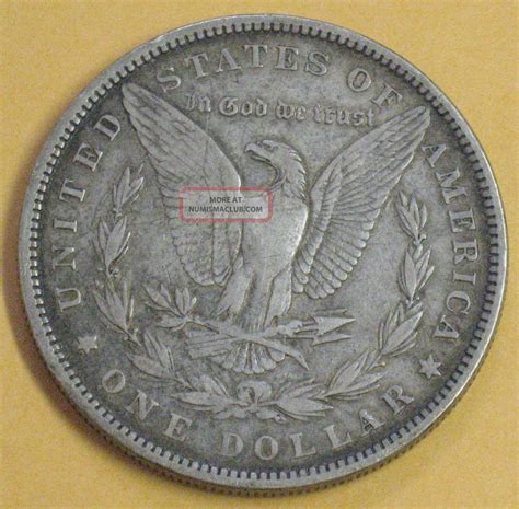 1881 Morgan Silver Dollar Grading Vf Z324