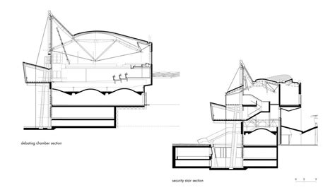 Scottish Parliament Site Plan Drawings