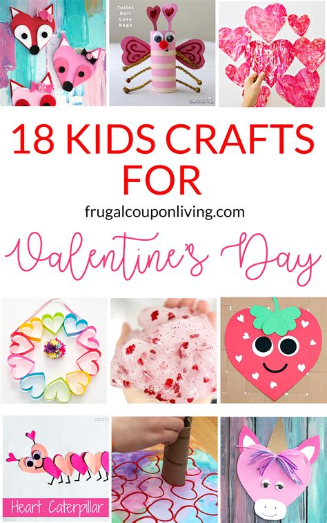 18 Super Cute DIY Valentine Crafts for Kids | Diy valentines crafts kids, Valentines for kids ...