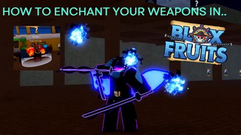 How to Enchant your weapons in Blox Fruits - YouTube