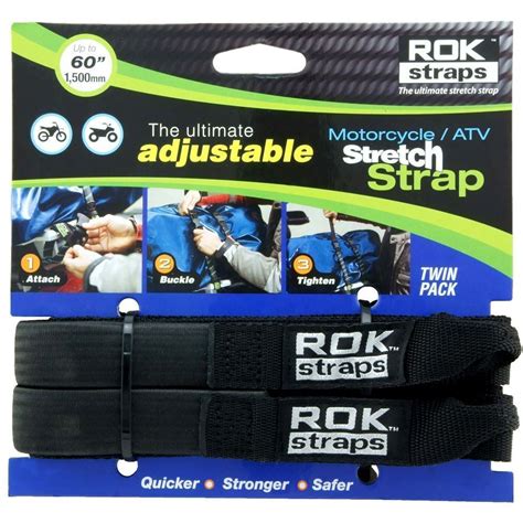 Rok Straps-1500Mm (60) Blk - Motoblazer