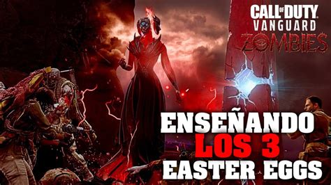 ENSEÑANDO LOS 3 EASTER EGGS DE LOS ZOMBIES DE CALL OF DUTY VANGUARD - YouTube