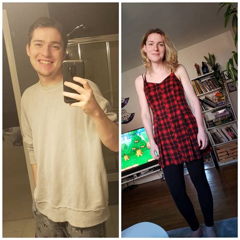 Reposting this here with a before pic +1yr 7mo hrt | Transgender women mtf, Male to female ...