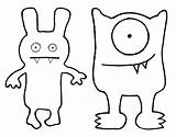 Ugly Dolls Coloring Pages  Home sketch template