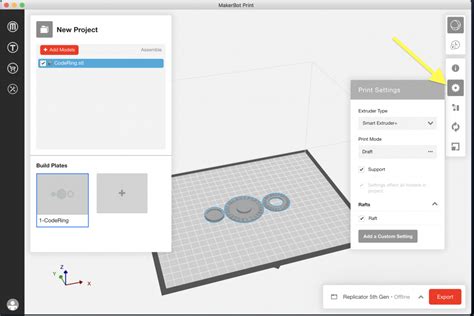 Creating a .makerbot file with MakerBot Print Software | Maker Commons