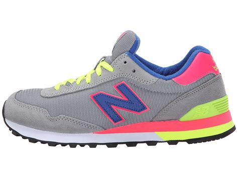 New Balance Classics 515 - Neon Pop Grey/Pink - Zappos.com Free Shipping BOTH Ways