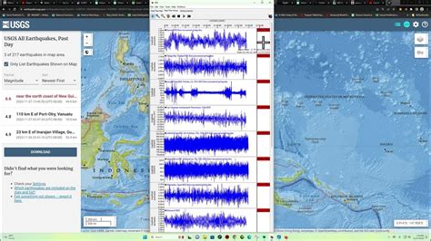 6.6 Earthquake Papua New Guinea Region. Monday 11/27/2023 - YouTube