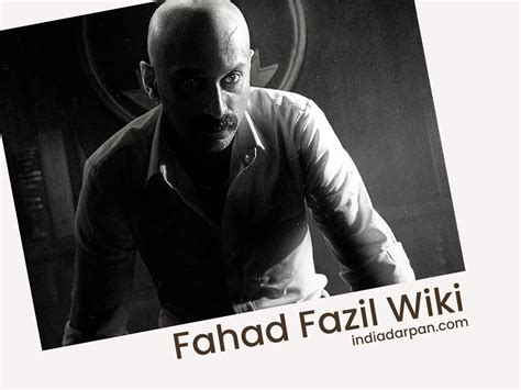 Fahad Fazil Wiki - Personal Life, Net Worth, Upcoming Movies - India Darpan